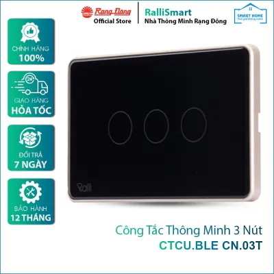 Công tắc thông minh CTCU.BLE CN.03T