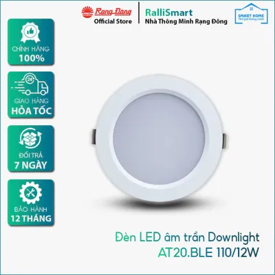 Đèn LED âm trần Downlight thông minh 110/12W