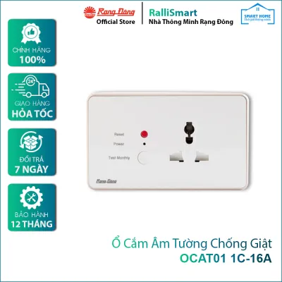 Ổ cắm âm tường chống giật
