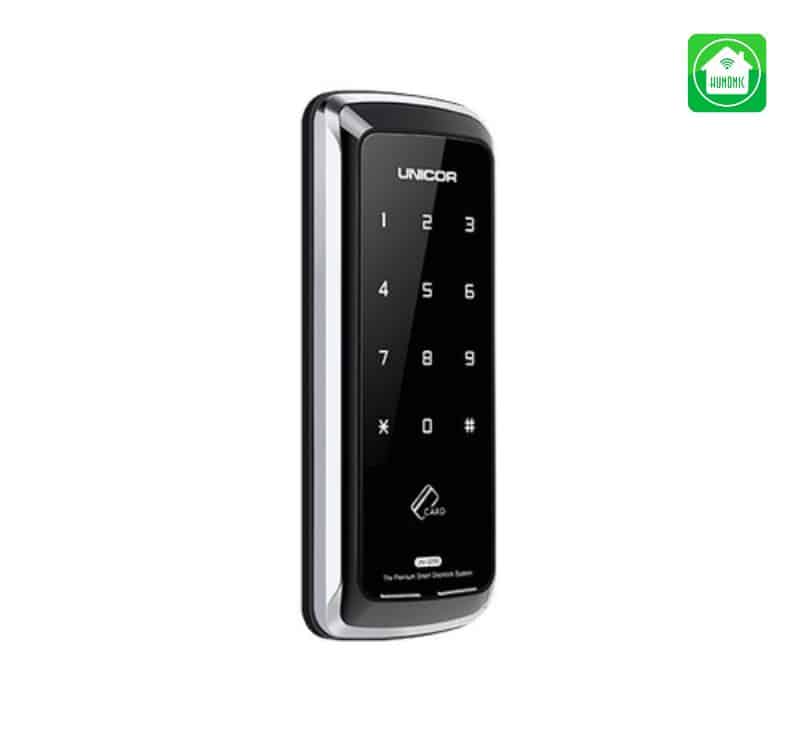 Khóa cửa thẻ từ không tay cầm Unicor Un - 325SA cao cấp từ Hàn Quốc