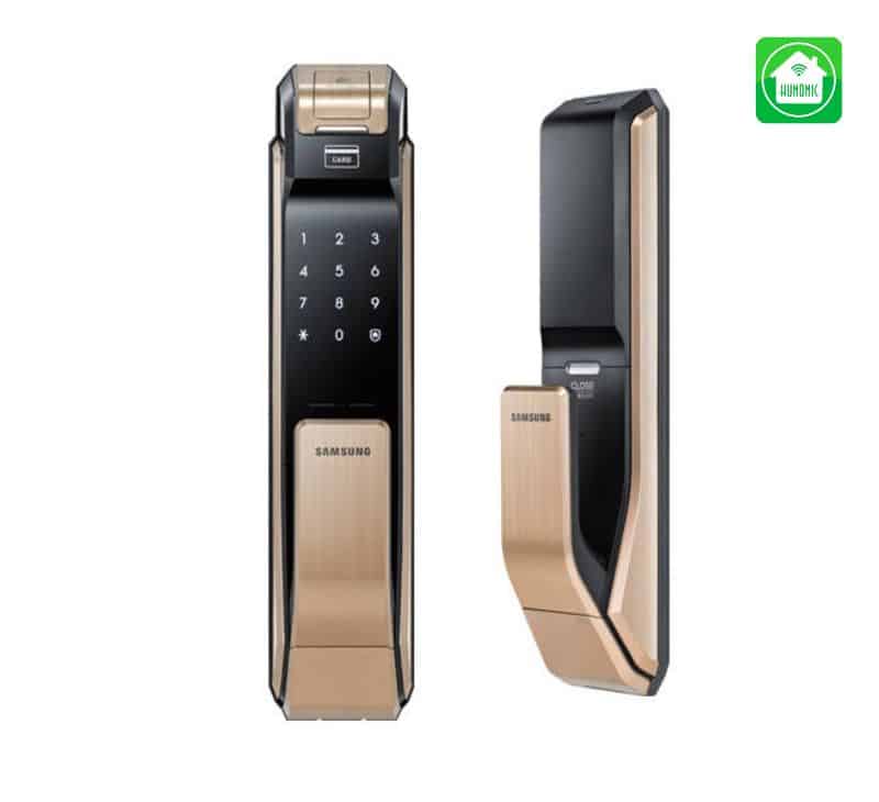 Khóa điện tử Samsung SHS - P718 giúp tô điểm cho không gian sống