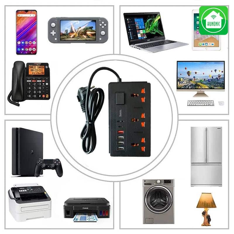 Đặc biệt, các lỗ cắm được làm từ chất liệu kim loại dẫn điện tốt cùng độ đàn hồi cao