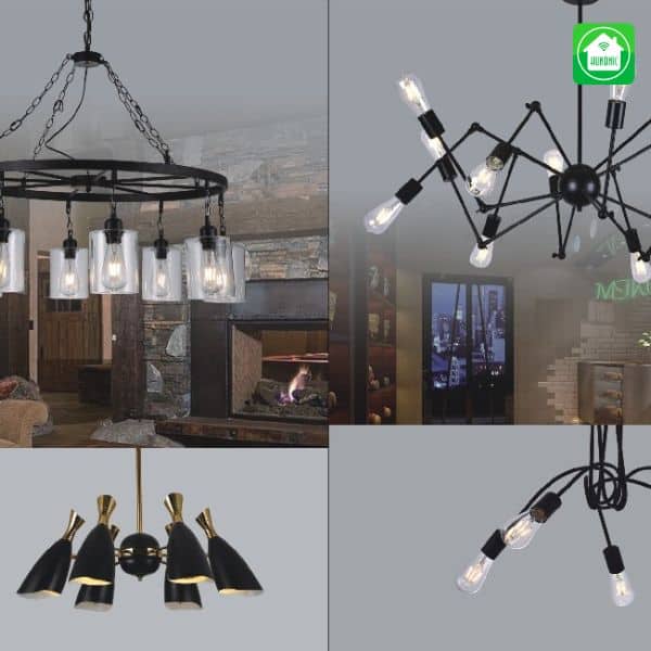 Vì sao đèn trang trí phòng khách lại được ưa chuộng