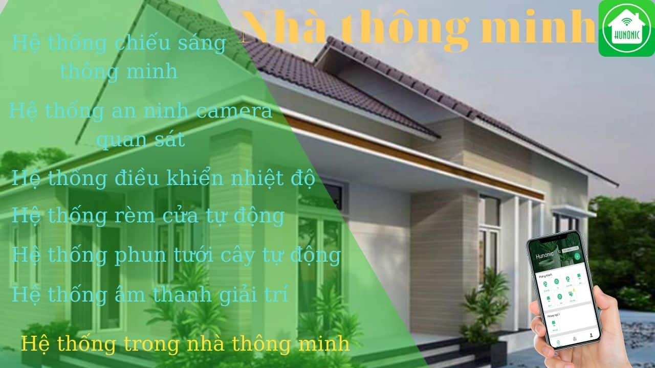 Nhà thông minh là gì ? Những hệ thống trong một ngôi nhà thông minh