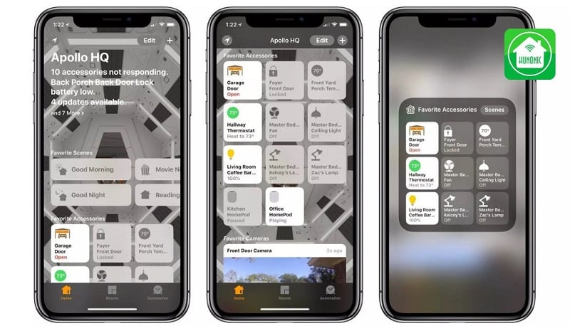 Khi thiết lập HomeKit, trợ lý ảo Siri có thể dễ dàng xác định các thiết bị nhà thông minh