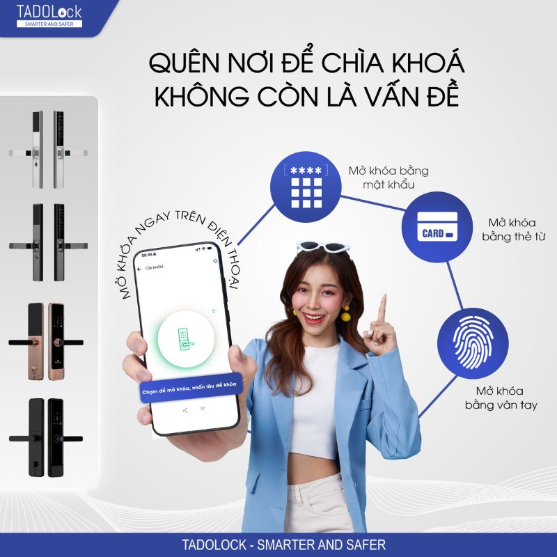 Vô vàn những tính năng vượt trội của khóa thông minh điện tử