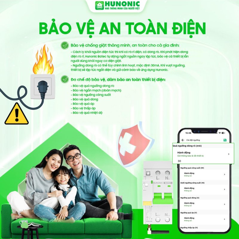 tính năng hunonic batec