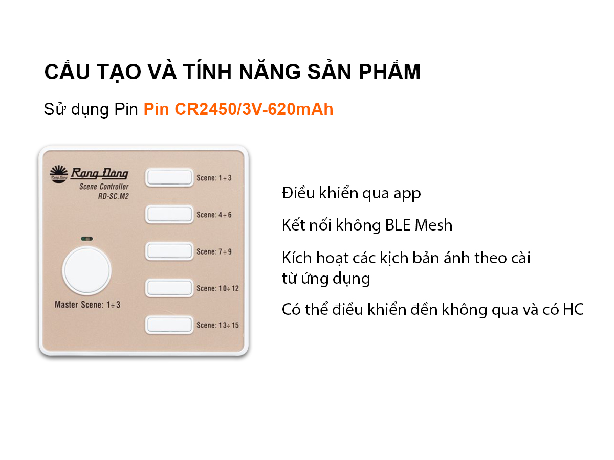 Bảng điều khiển cảnh (Pin)   RD-SC.M2 7