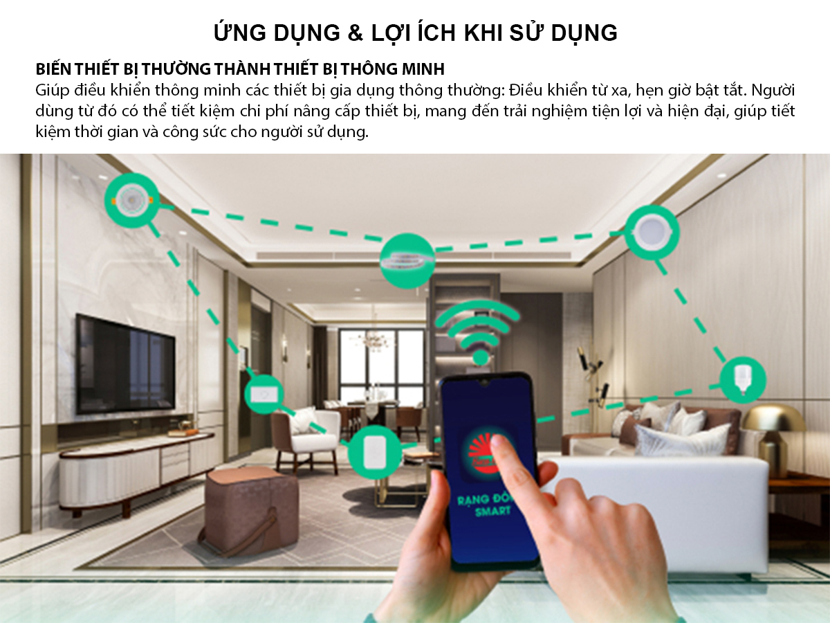 Công Tắc Chuyển Mạch CT.WF.ON OFF 2