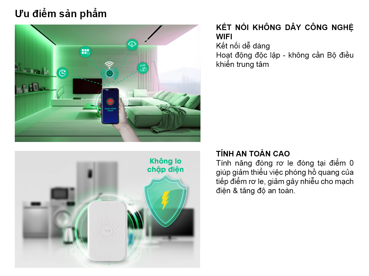 Công Tắc Chuyển Mạch CT.WF.ON OFF 4